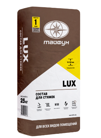 Состав цементный для стяжек LUX