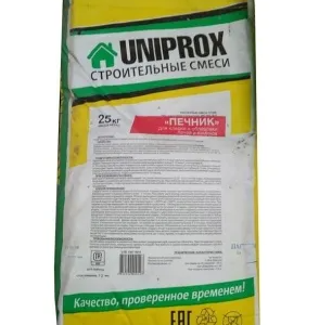 Клей для печей «Печник» «UNIPROX», 25 кг