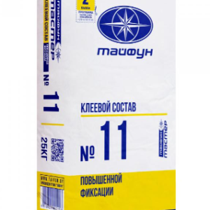 Клеи для плитки «Тайфун Мастер» №11